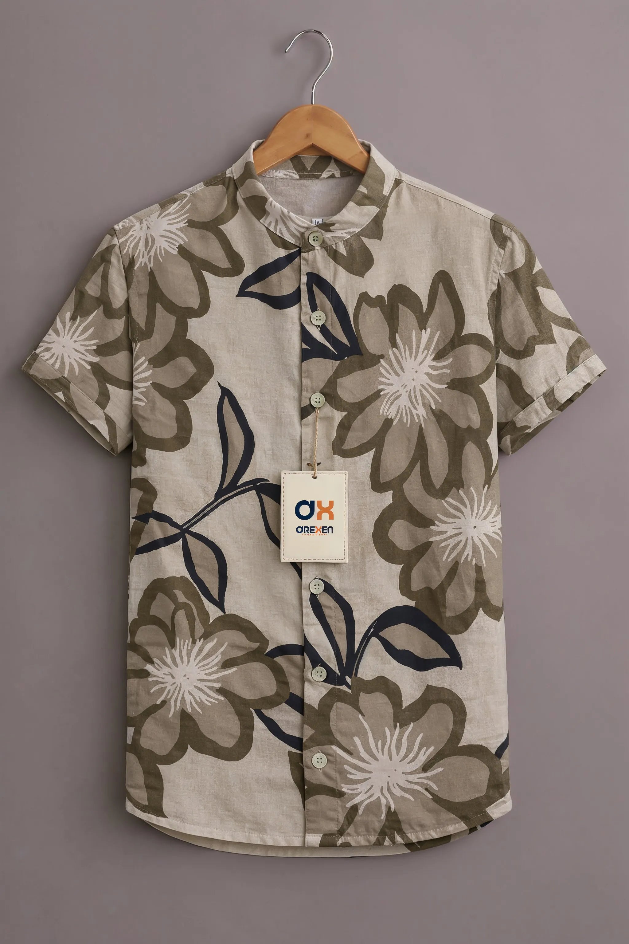 Ivory Cocoa Bloom Luxe Shirt