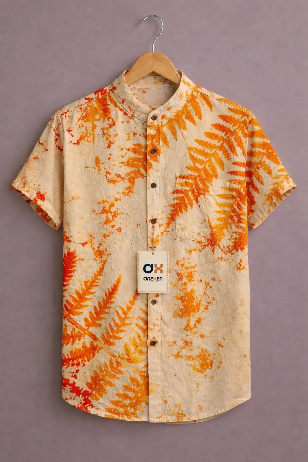 Sunburst Fern Print Signature Shirt