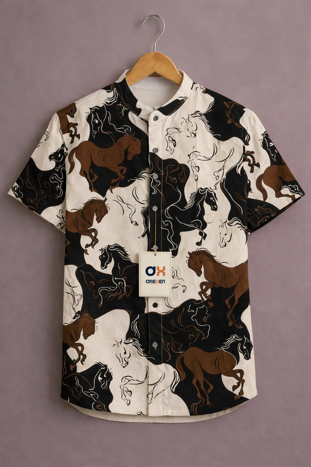 Stallion Contrast Graphic Luxe Shirt