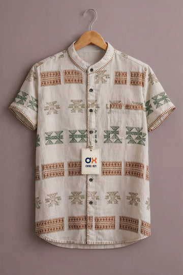 Desert Tribal Heritage Luxe Shirt