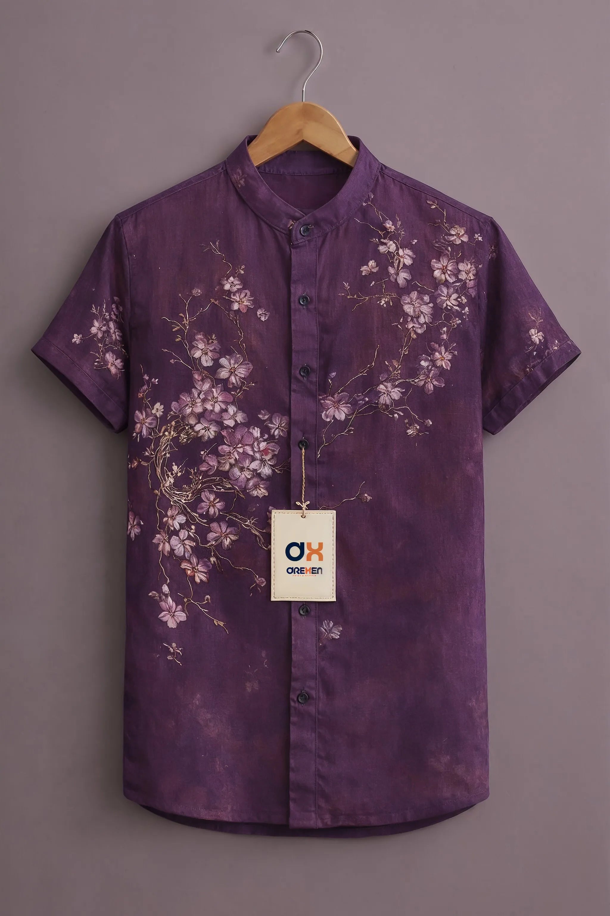 Plum Blossom Luxe Art Shirt