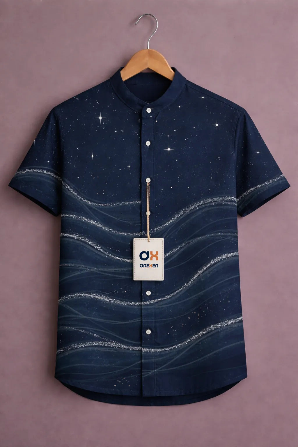 Midnight Stardust Wave Luxe Shirt