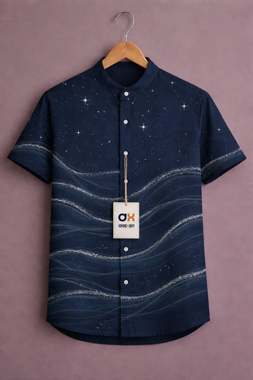 Midnight Stardust Wave Luxe Shirt