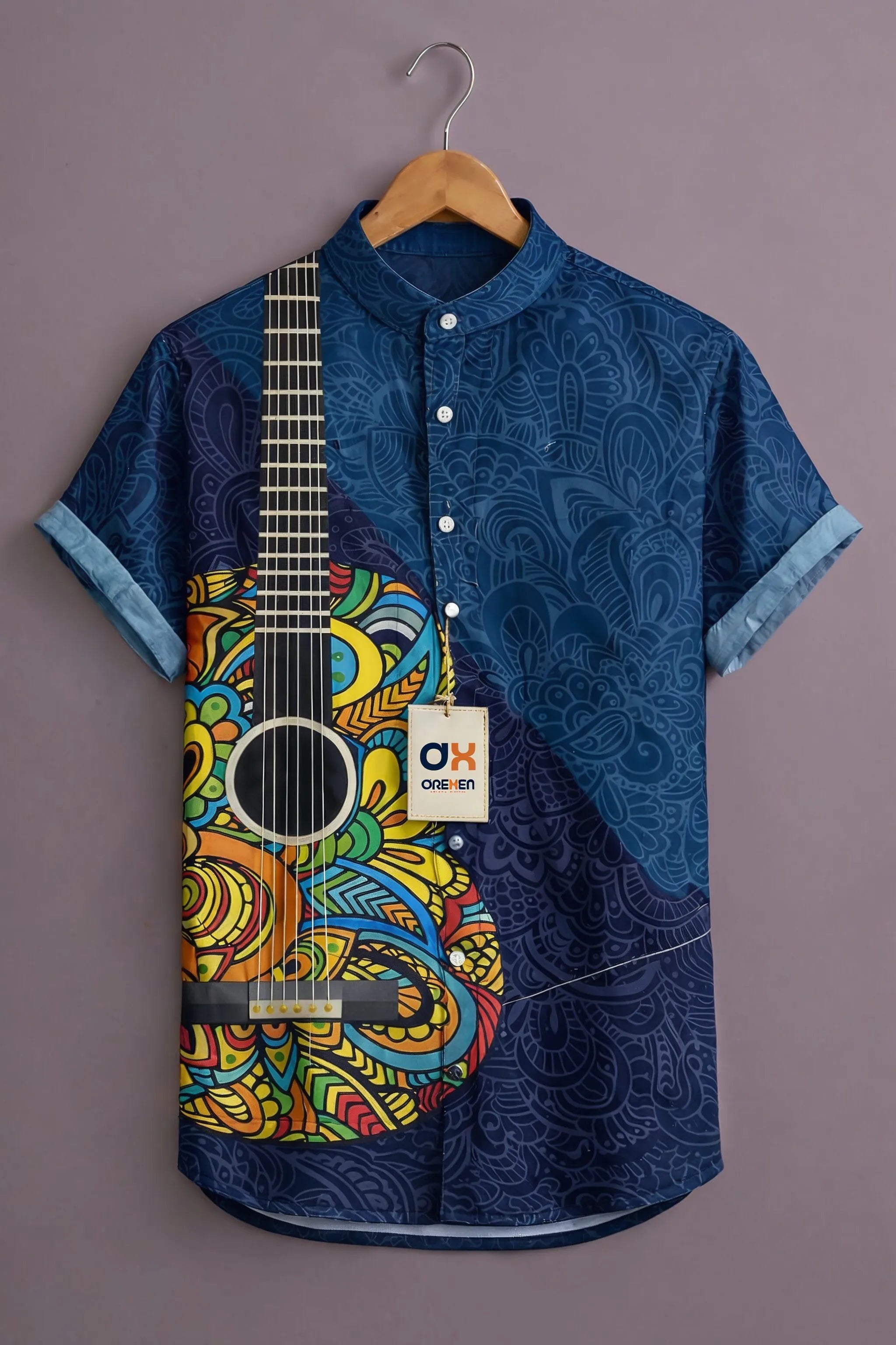 Indigo Rhythm Art Shirt
