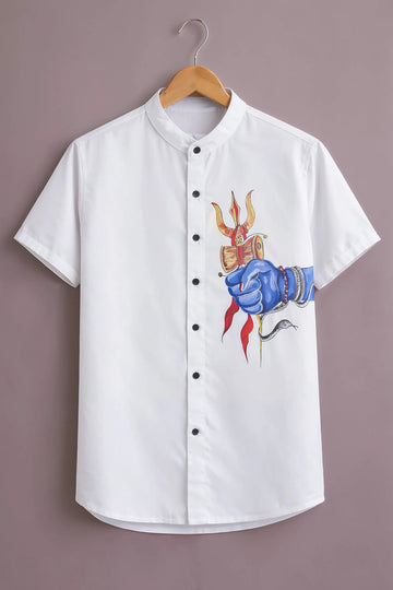 Divine Trishul Sacred Art Shirt