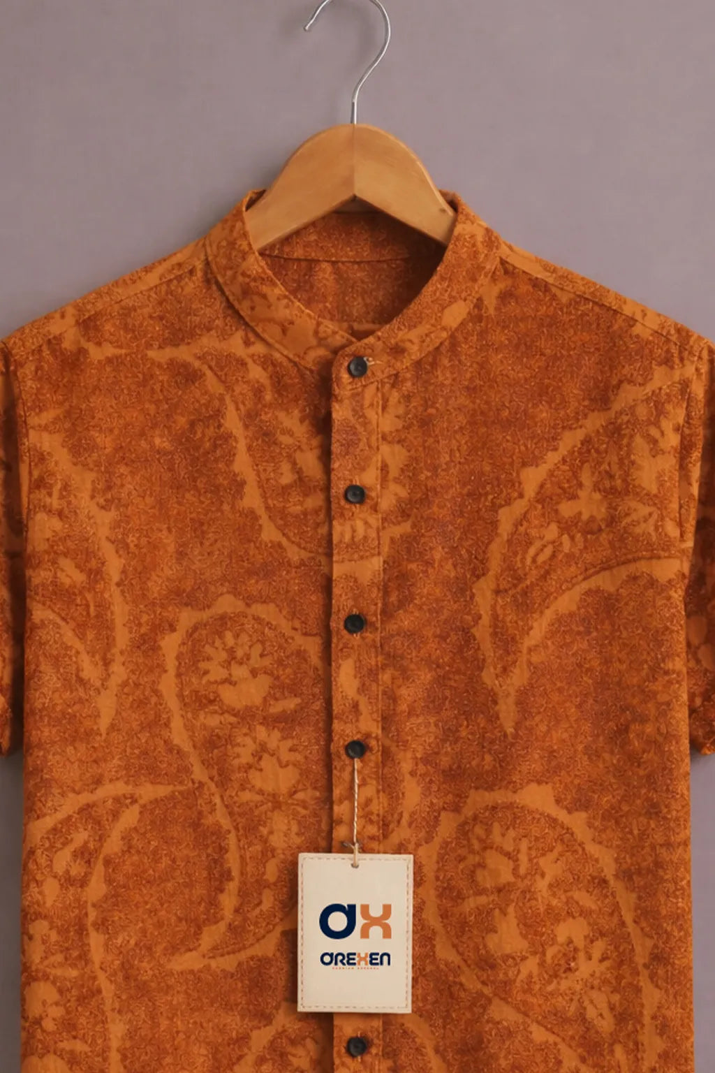 Rust Regal Paisley Heritage Shirt