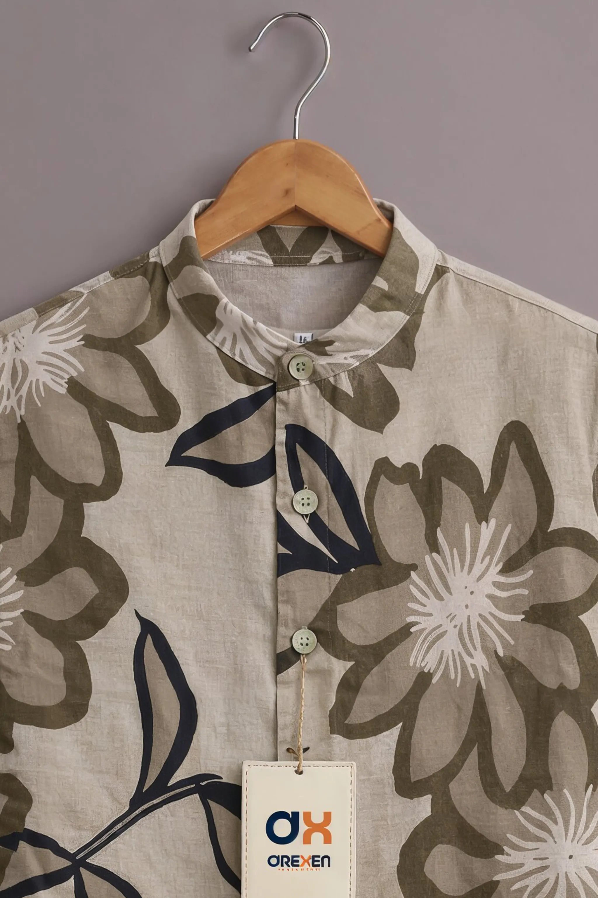 Ivory Cocoa Bloom Luxe Shirt