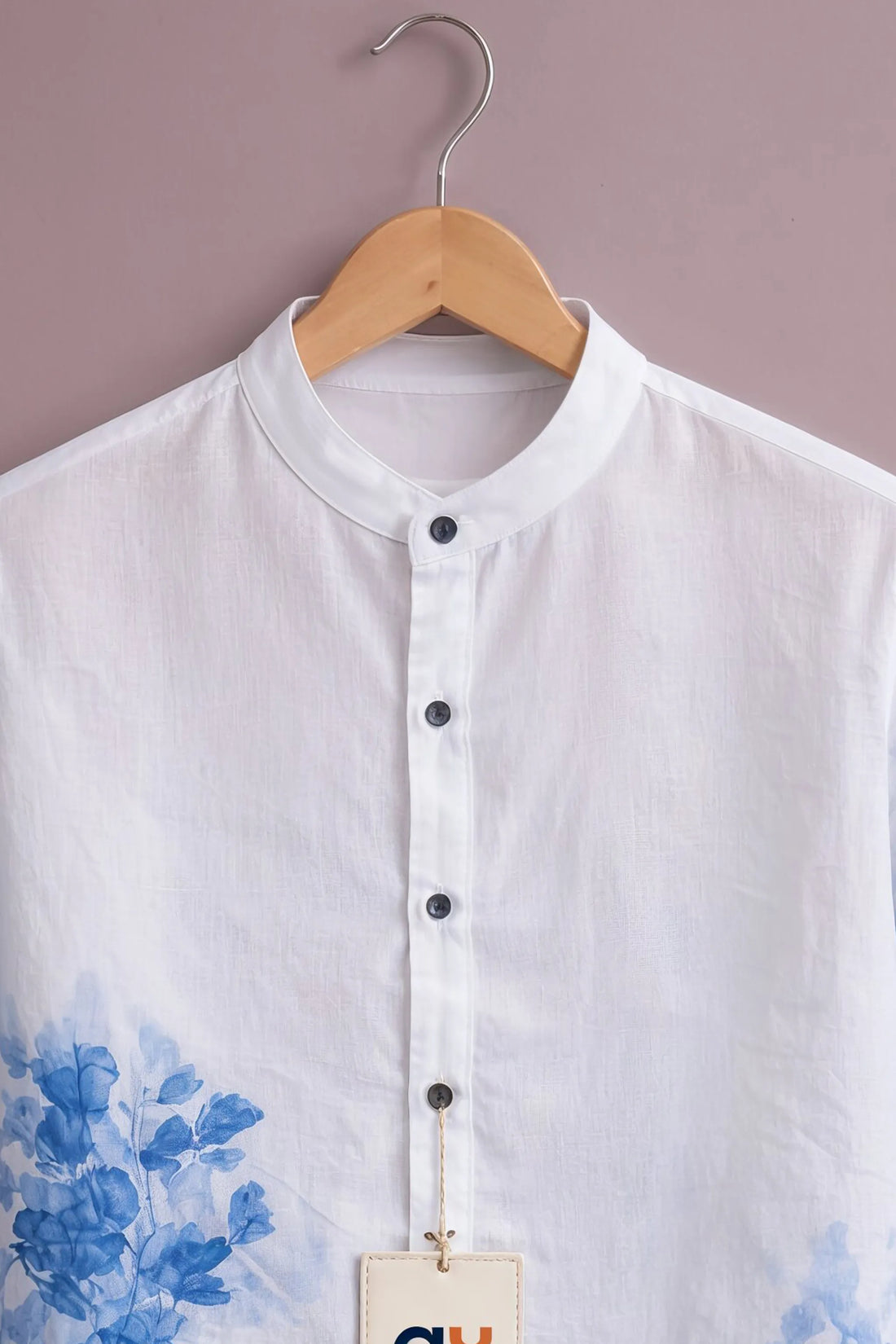 Blue Mist Floral Luxe Shirt