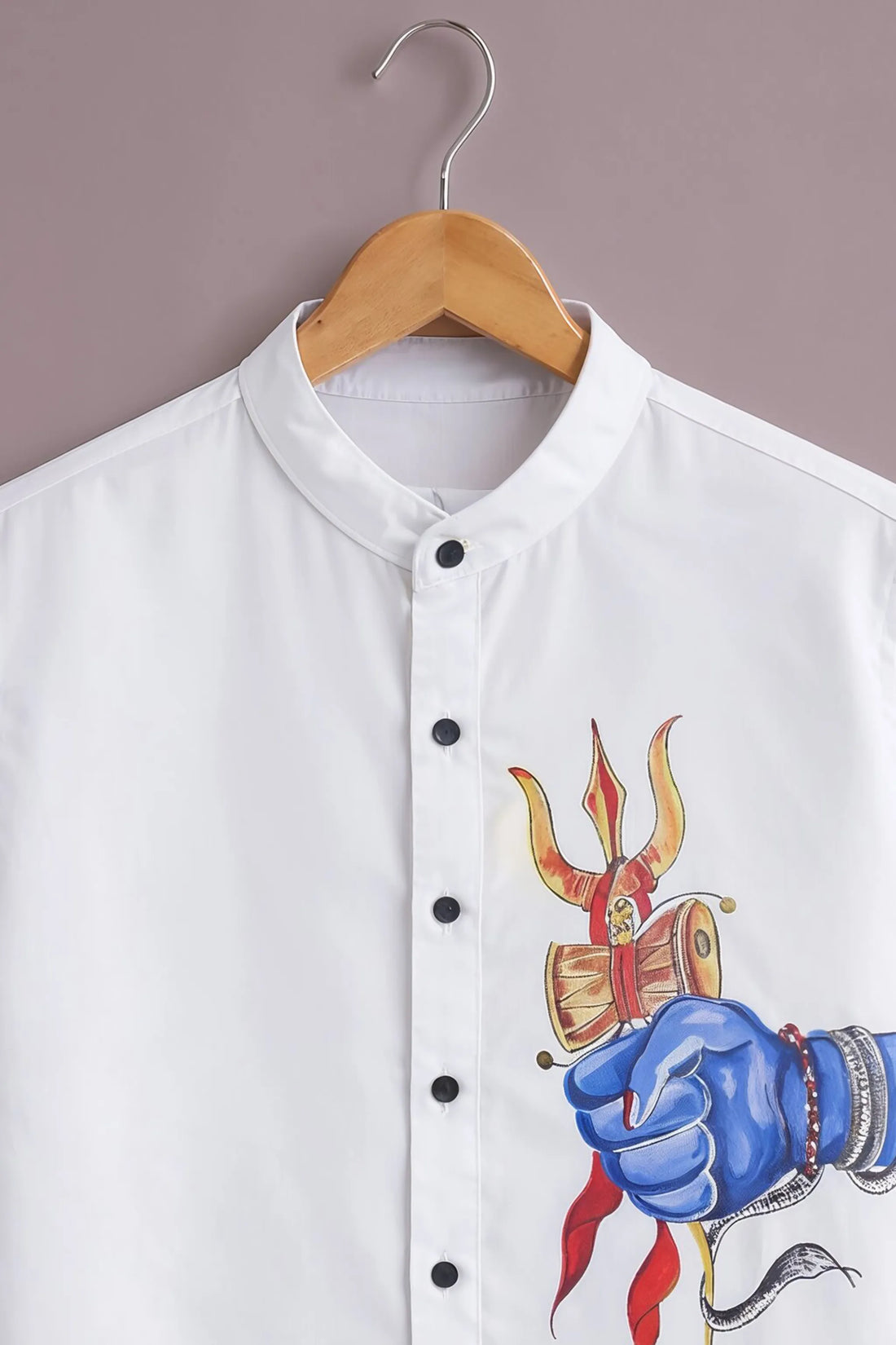 Divine Trishul Sacred Art Shirt