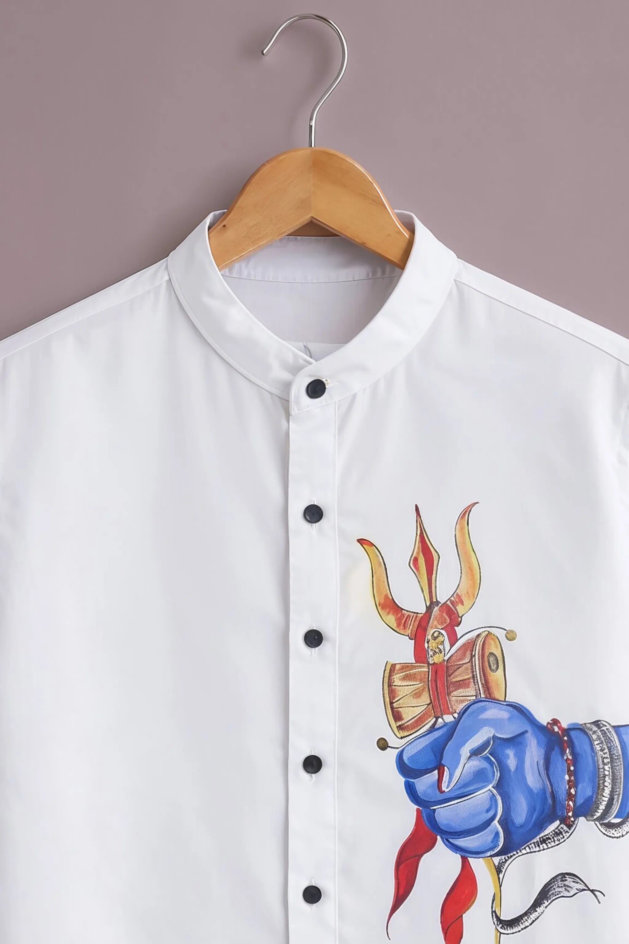 Divine Trishul Sacred Art Shirt