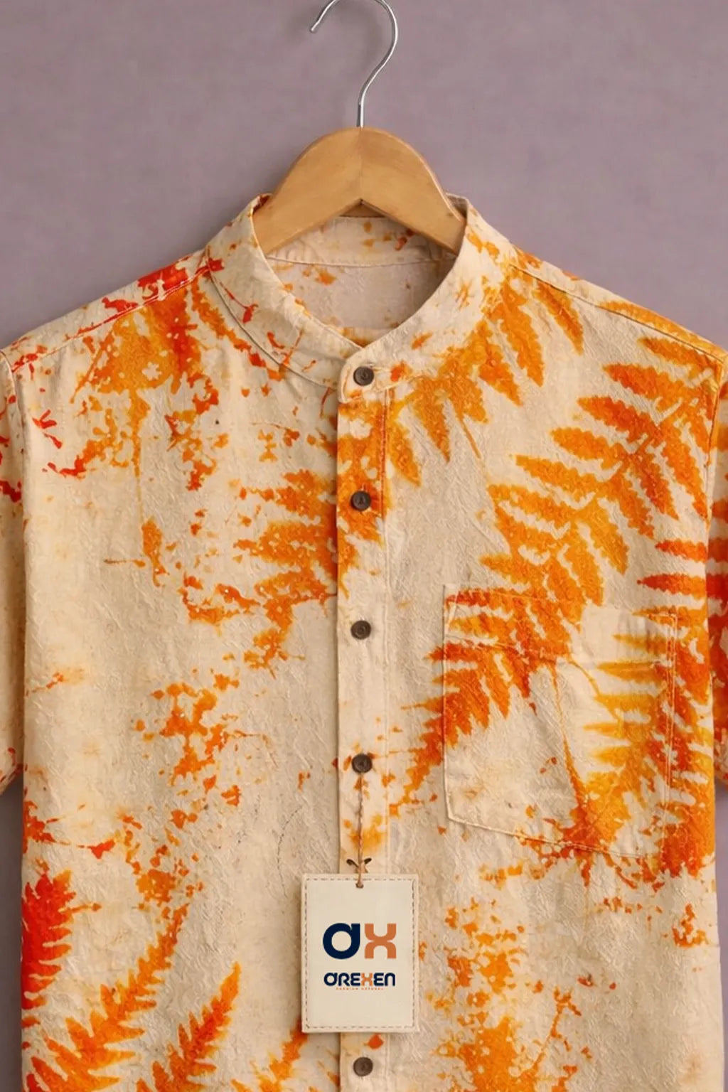 Sunburst Fern Print Signature Shirt