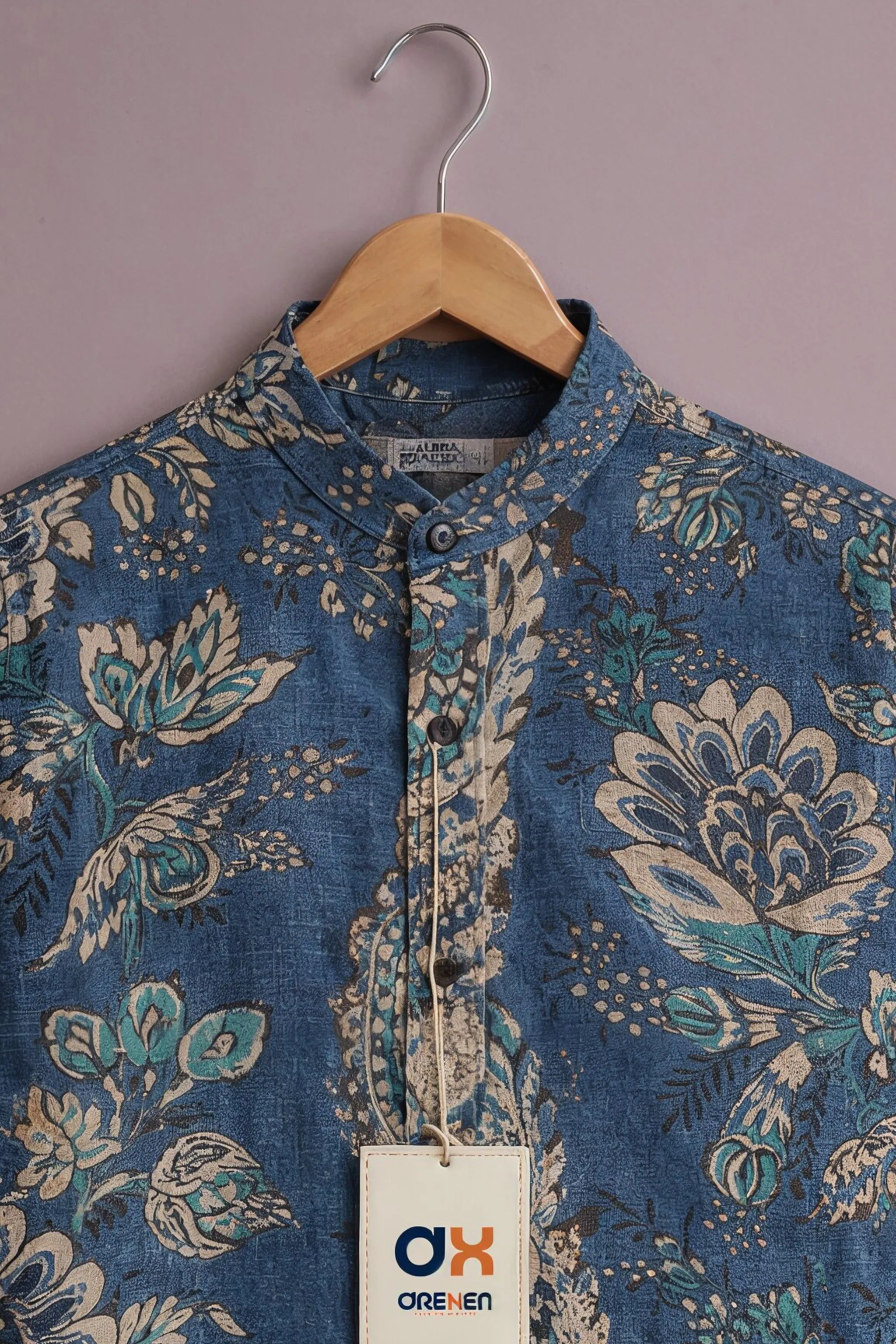 Indigo Heritage Floral Luxe Shirt