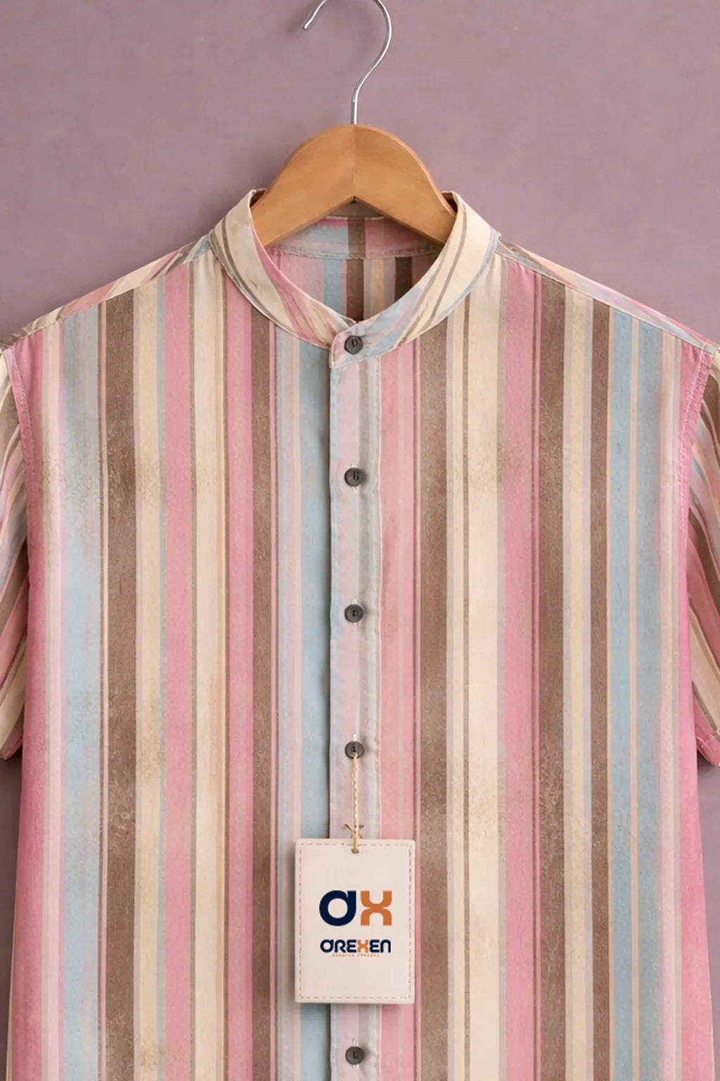 Pastel Riviera Stripe Premium Shirt