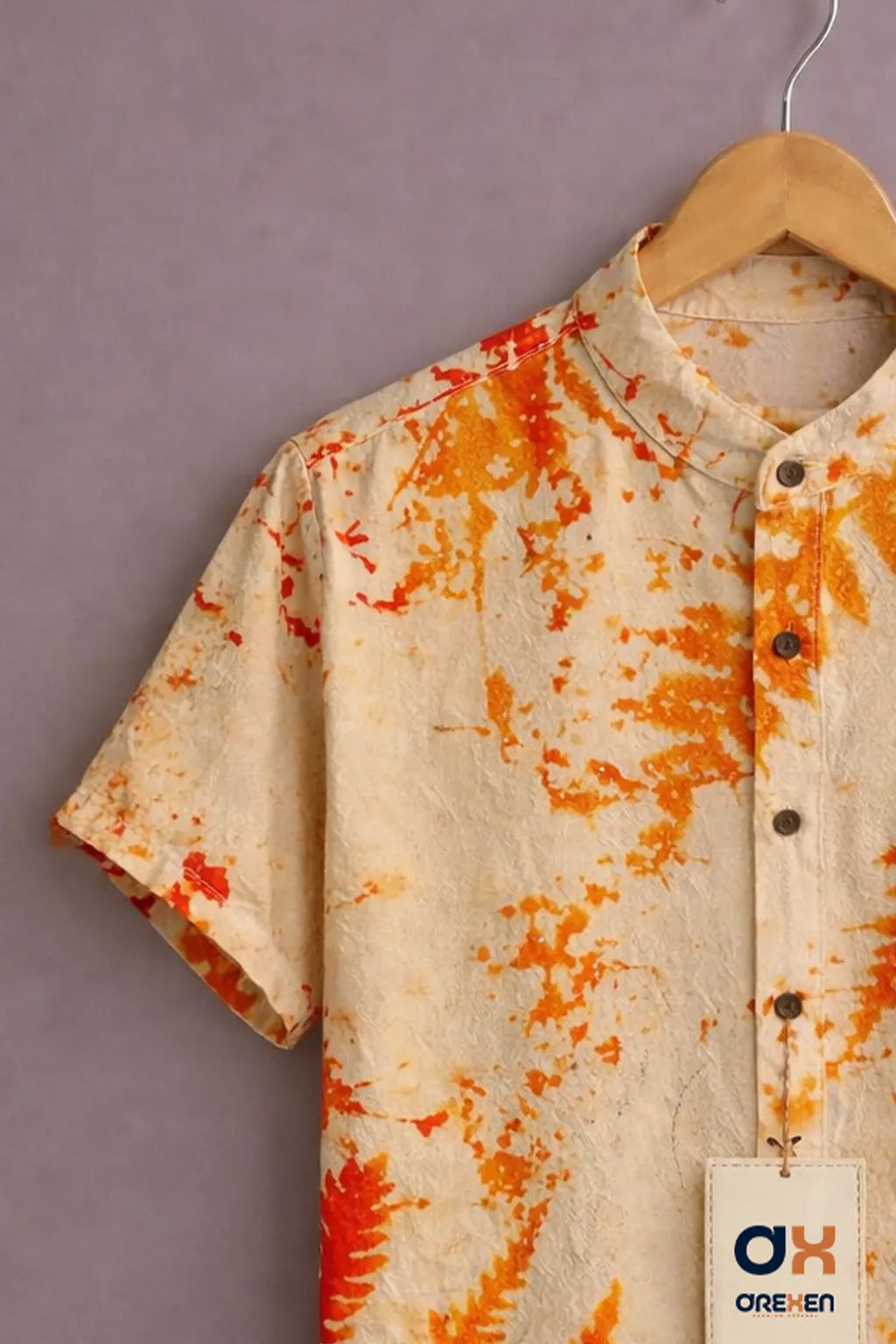 Sunburst Fern Print Signature Shirt