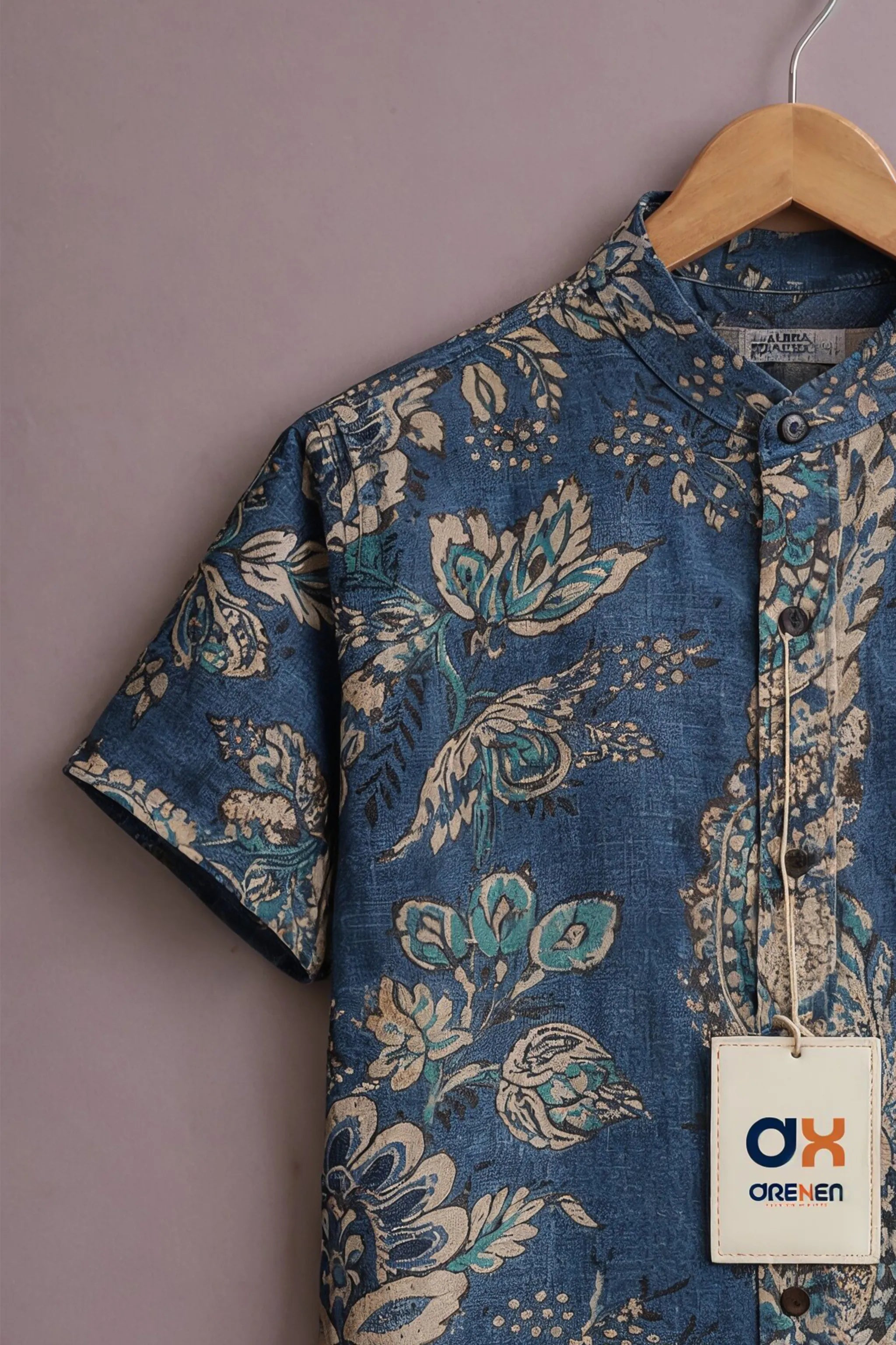 Indigo Heritage Floral Luxe Shirt