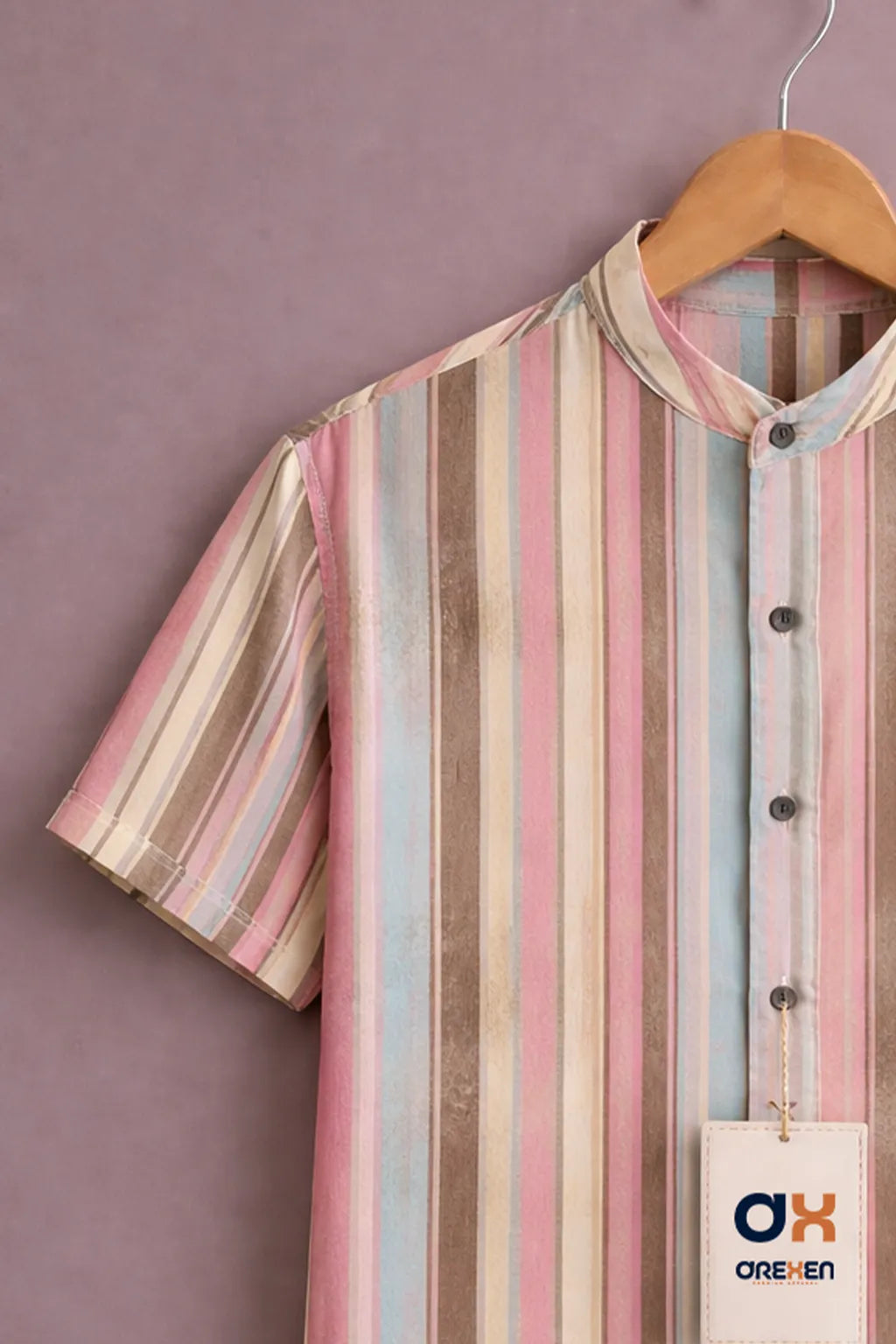 Pastel Riviera Stripe Premium Shirt