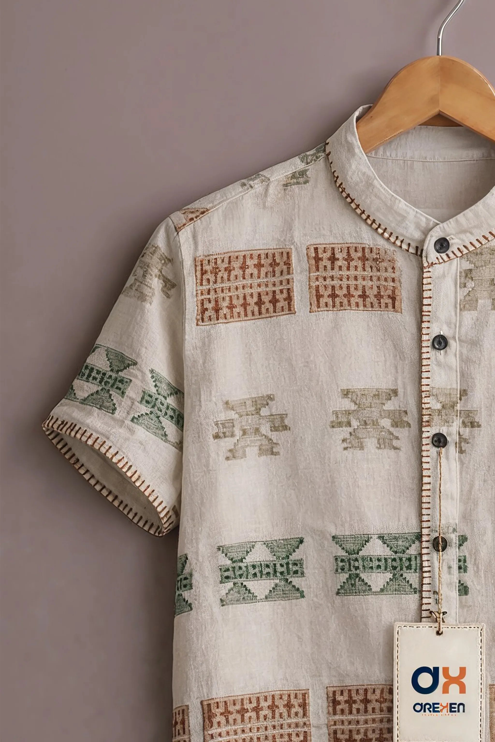 Desert Tribal Heritage Luxe Shirt
