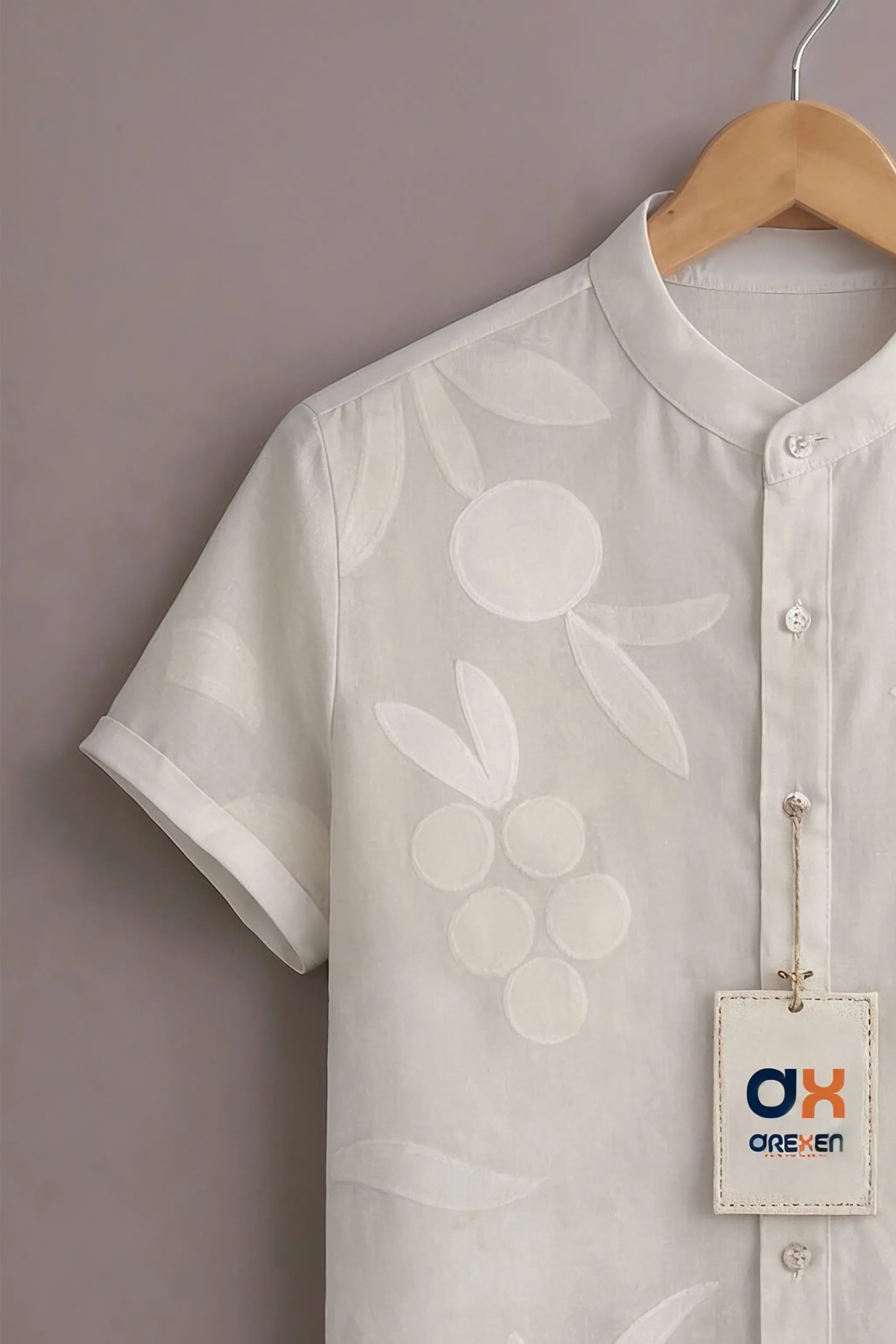 Ivory Whisper Minimal Luxe Shirt