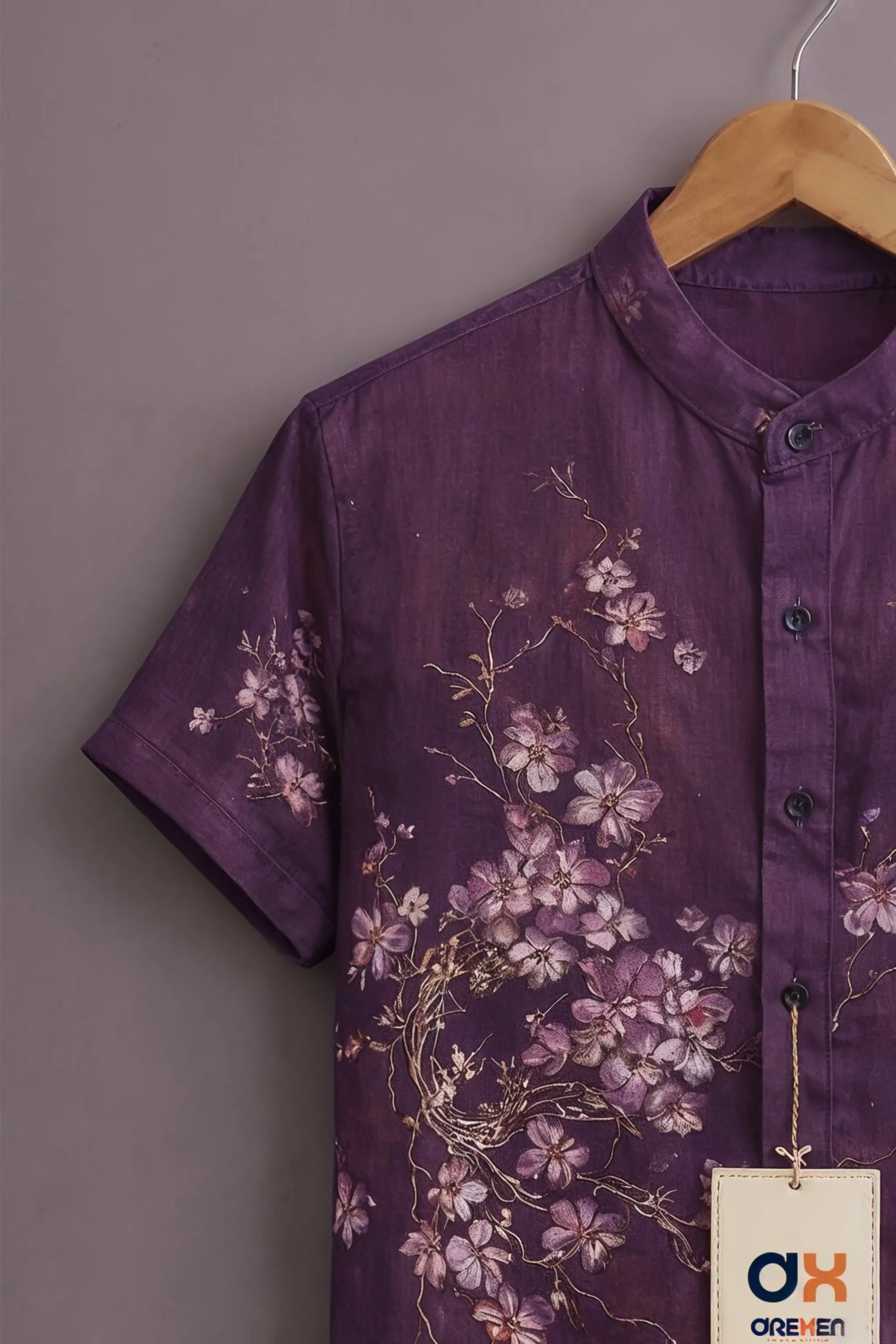 Plum Blossom Luxe Art Shirt