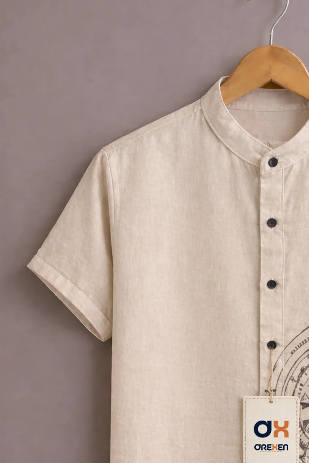 Olive Bloom Stripe Luxe Shirt