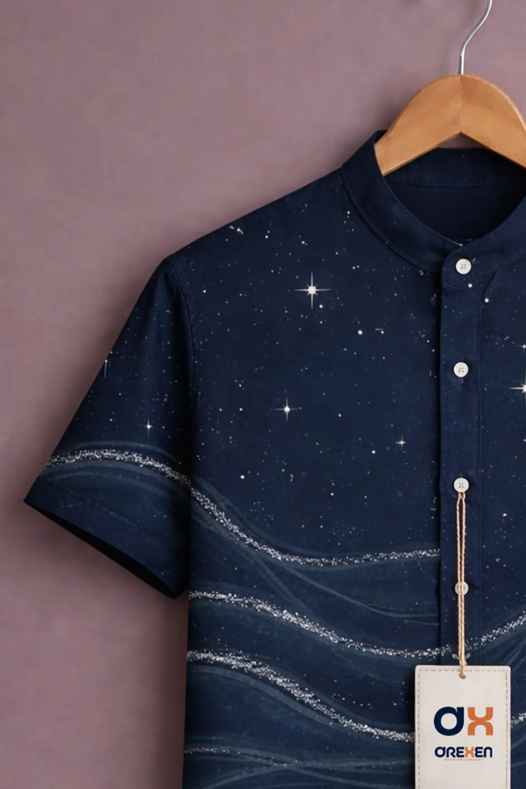 Midnight Stardust Wave Luxe Shirt